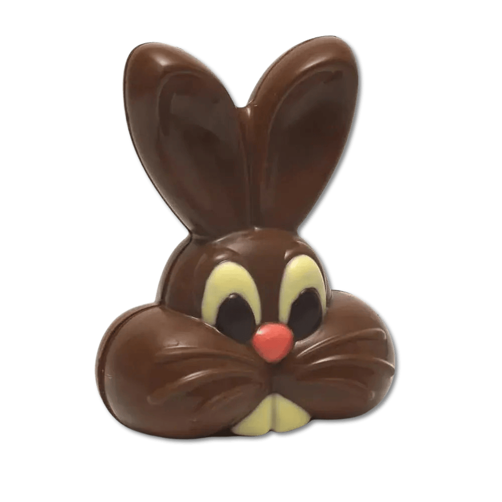 Milk chocolate happy bunny 250g 5407008475222 The Belgian Chocolate Makers