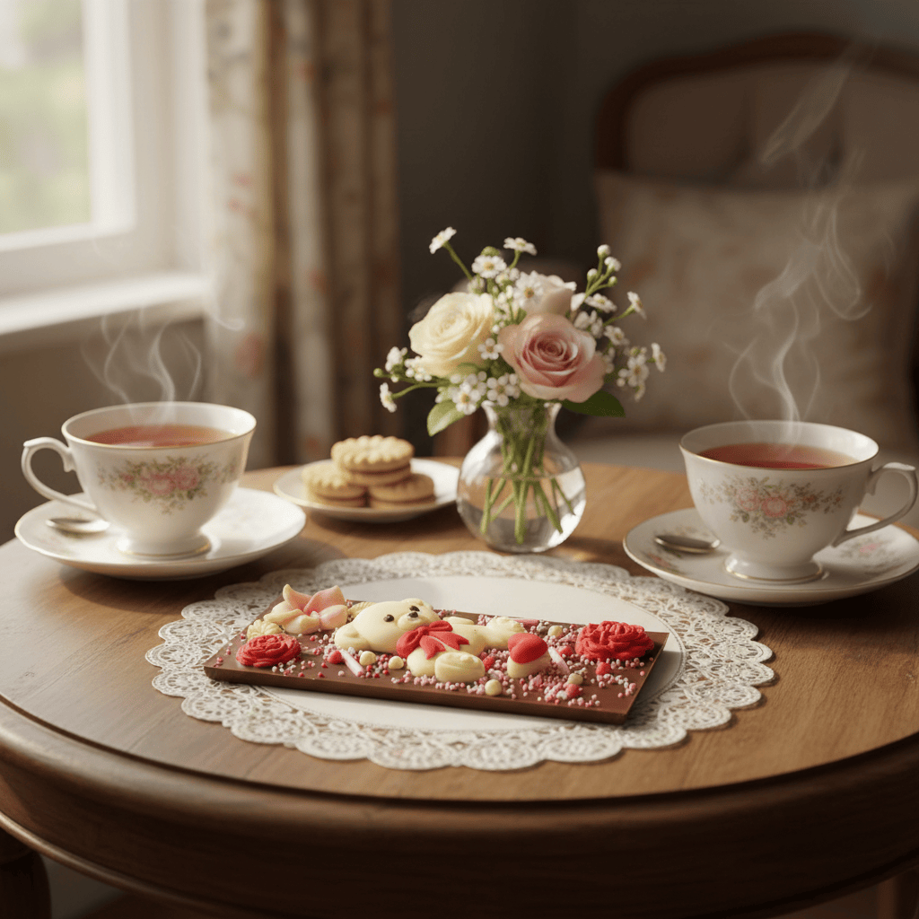 Milk chocolate love bear bar 120g 5407008478704 The Belgian Chocolate Makers