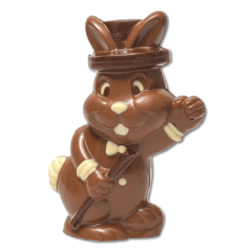 Milk chocolate magic bunny 5407008476199 The Belgian Chocolate Makers