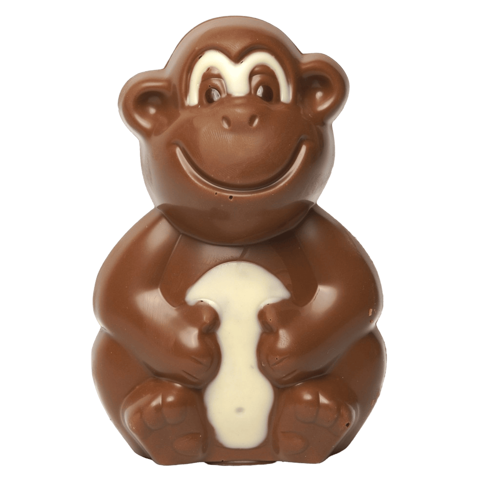 Milk chocolate monkey 100g 5407008476045 The Belgian Chocolate Makers