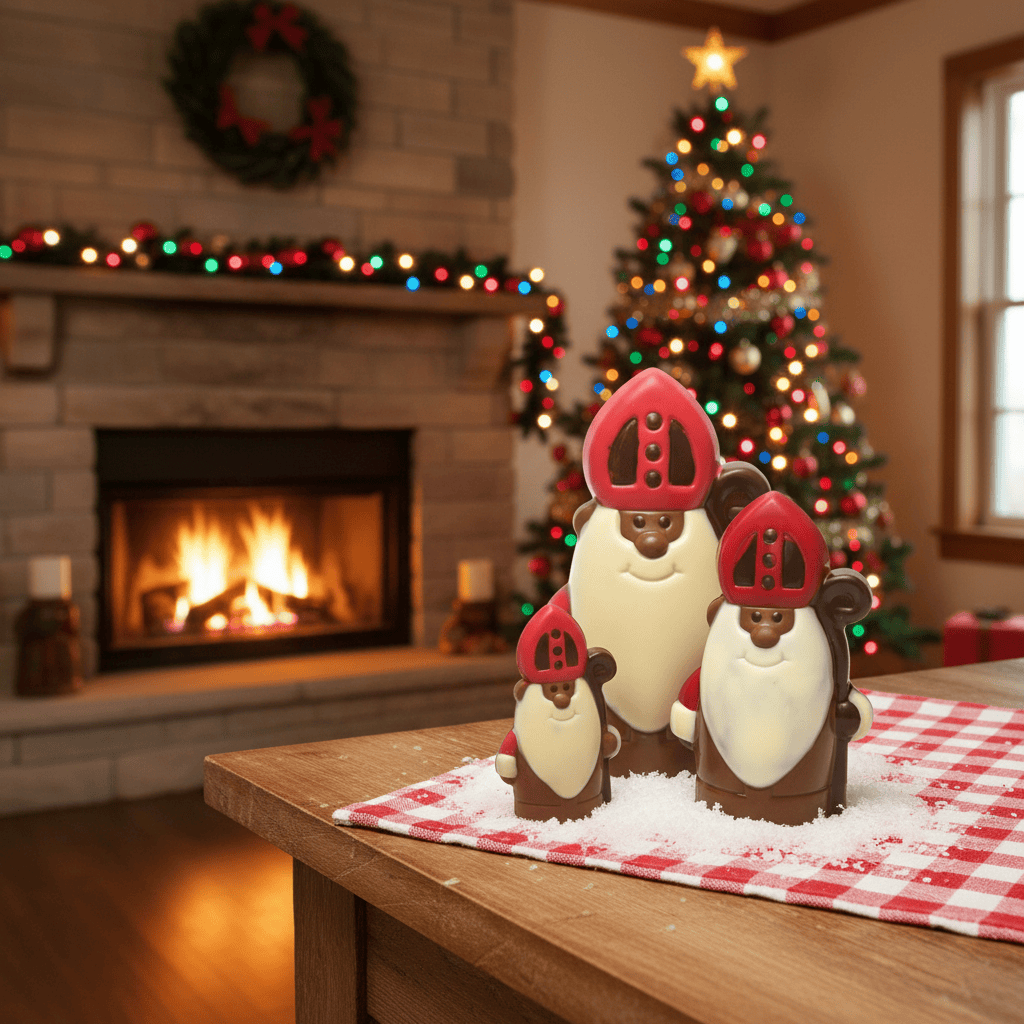 Milk chocolate Saint Nicholas 50g 5407008476953 The Belgian Chocolate Makers