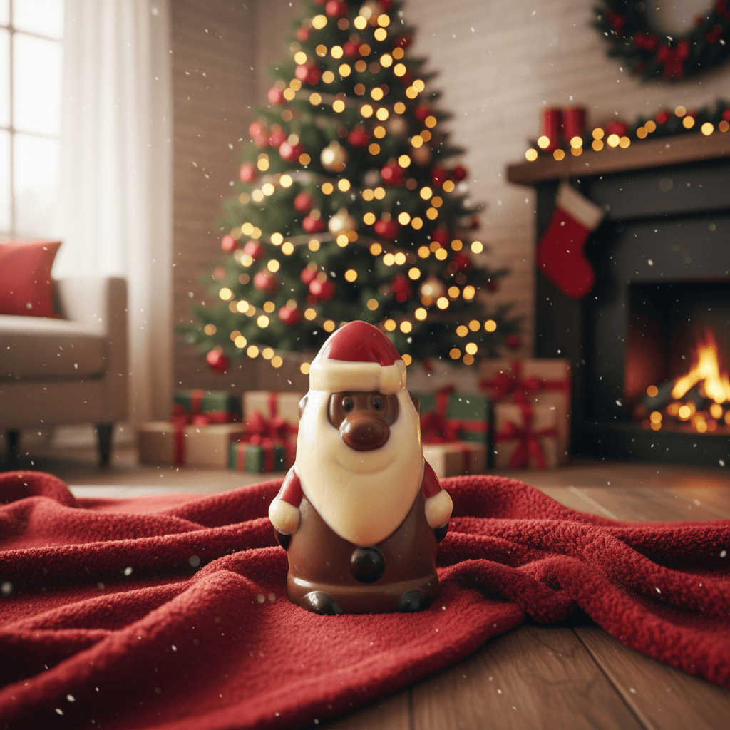 Milk chocolate Santa Claus 200g 5407008471156 The Belgian Chocolate Makers