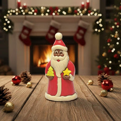 Milk chocolate Santa Claus with presents 200g 5407008476885 The Belgian Chocolate Makers