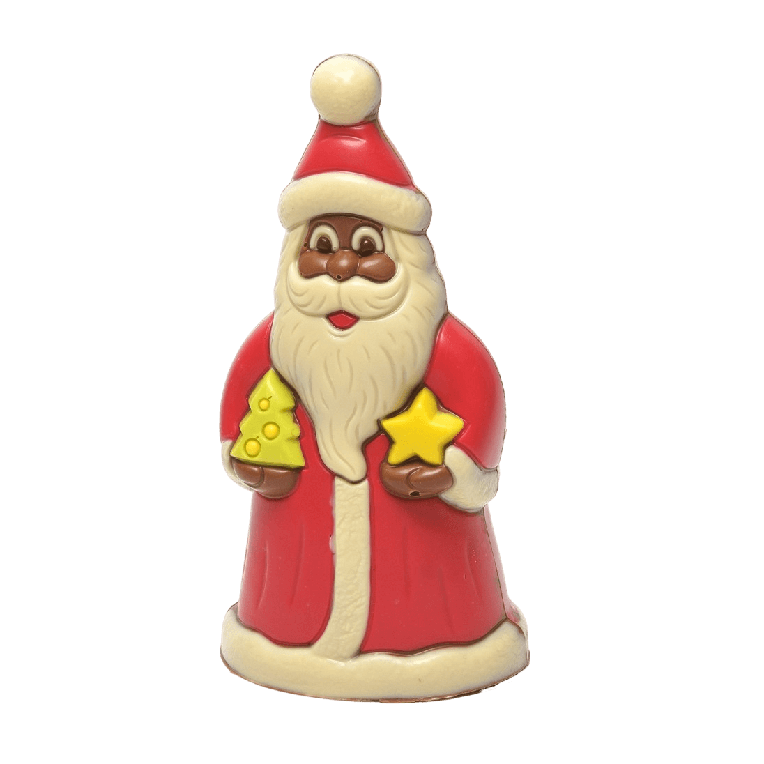 Milk chocolate Santa Claus with presents 200g 5407008476885 The Belgian Chocolate Makers