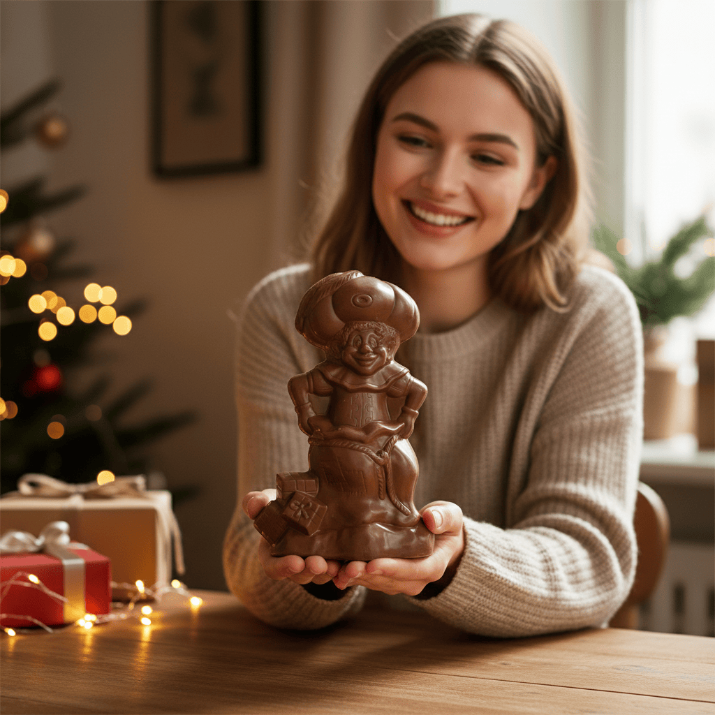 Milk chocolate St. Nicholas’s companion 230g - The Belgian Chocolate Makers