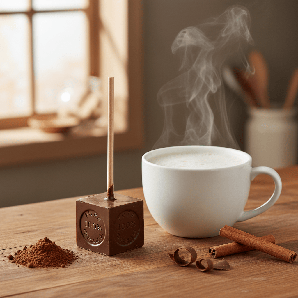 Milk chocolate stick 50g 5407008476496 The Belgian Chocolate Makers