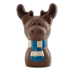 Milk chocolate winter reindeer 180g 5407008479824 The Belgian Chocolate Makers
