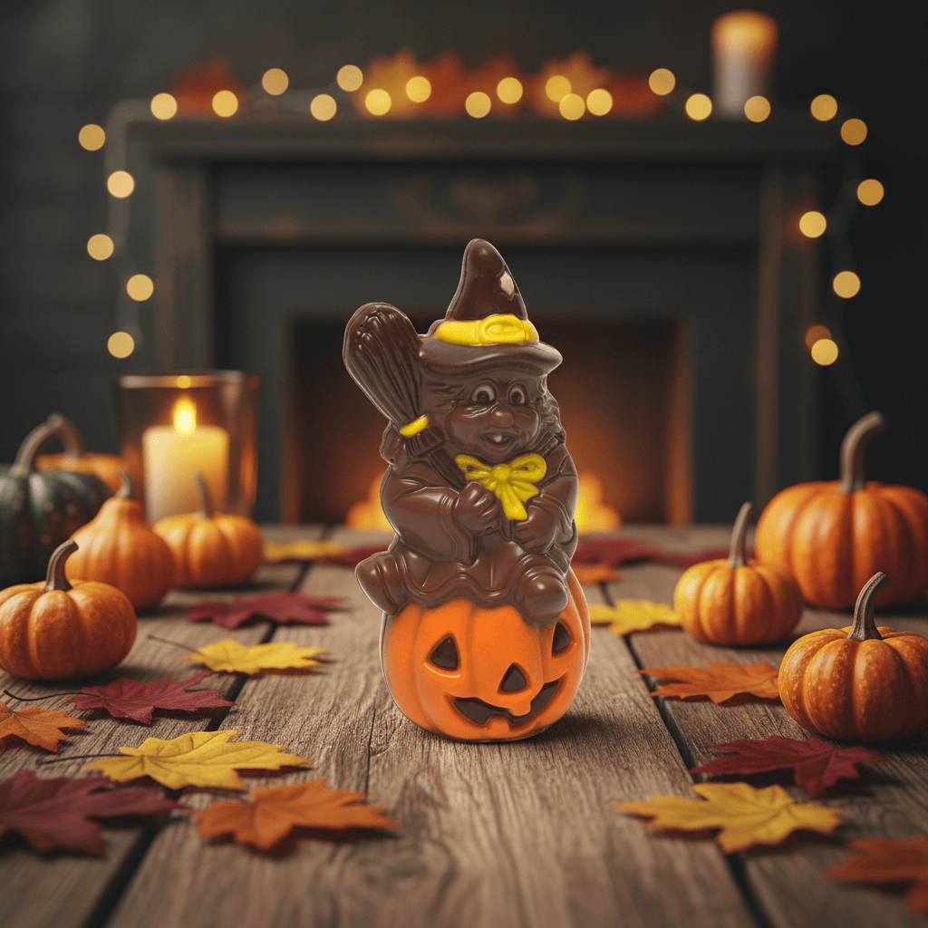 Milk chocolate witch 90g 5407008476717 The Belgian Chocolate Makers