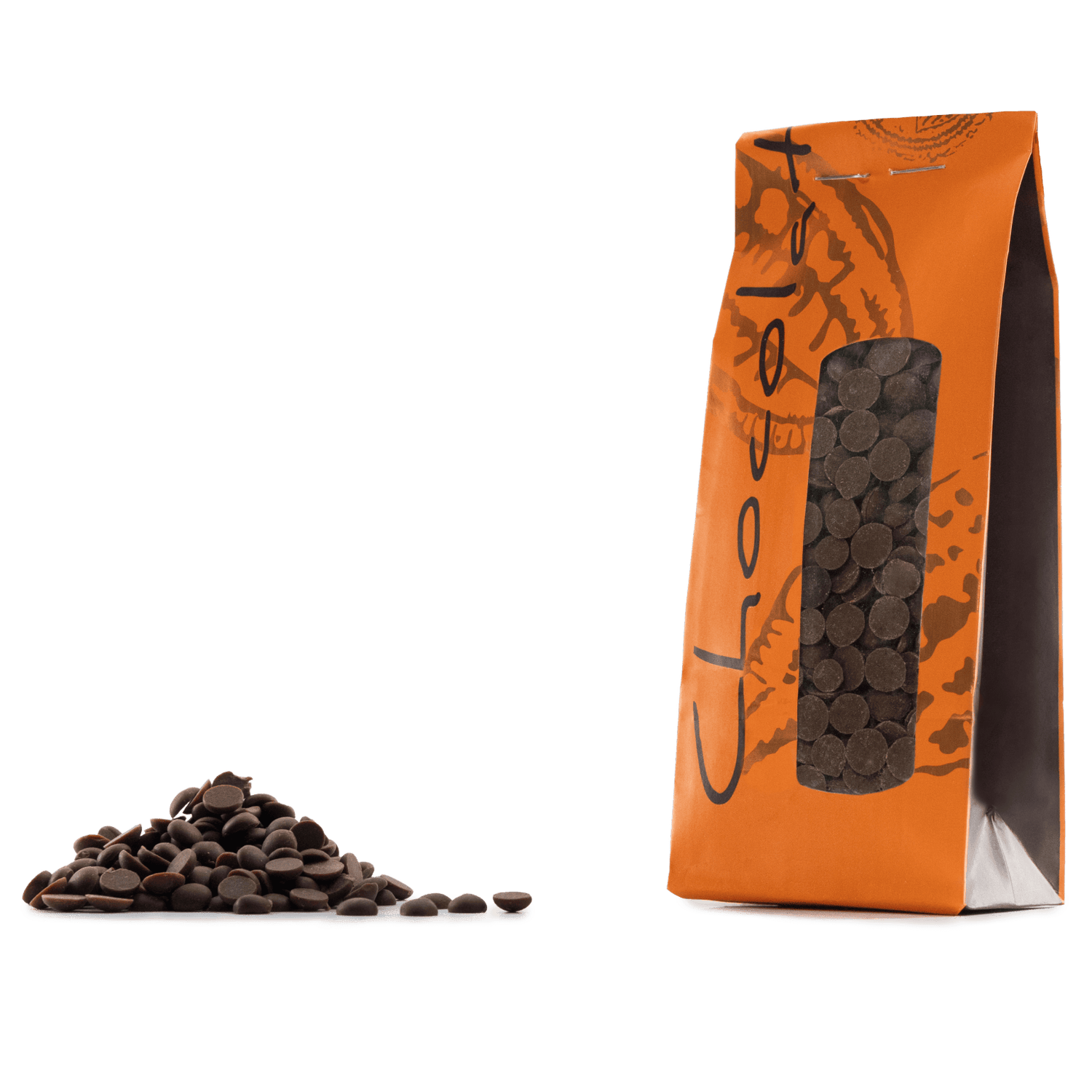 Milk drinking chocolate 200g 5407008473723 The Belgian Chocolate Makers