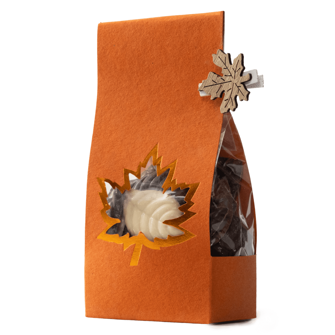 Mix of chocolate autumn leaves 5407008470555 The Belgian Chocolate Makers