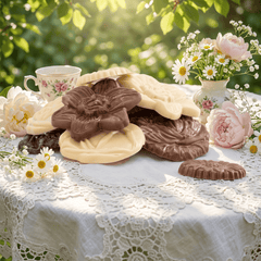 Mix of chocolate flowers 120g 5407008478315 The Belgian Chocolate Makers
