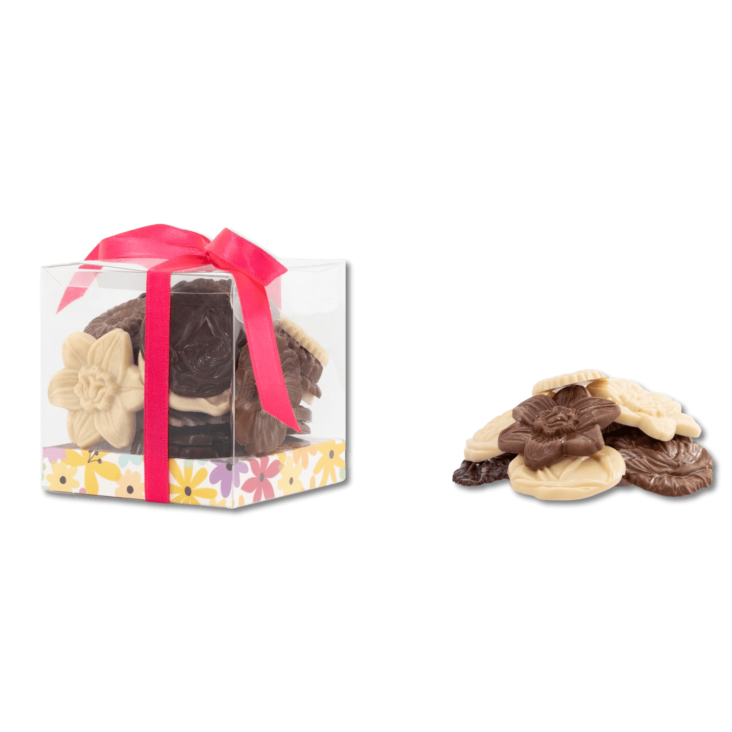 Mix of chocolate flowers 120g 5407008478315 The Belgian Chocolate Makers