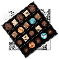 Prestige box of 20 chocolate pralines 300g 5407008479282 The Belgian Chocolate Makers