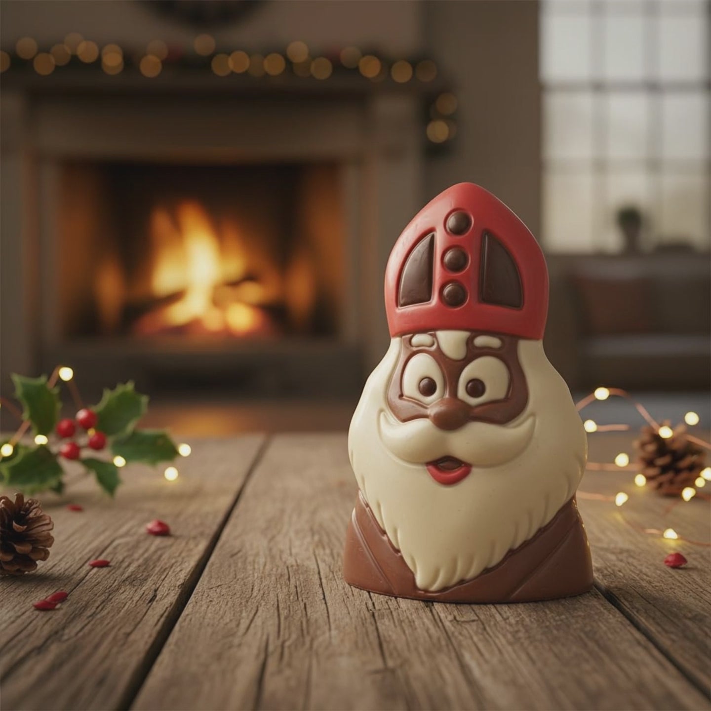 Milk chocolate Saint Nicholas bust 50g