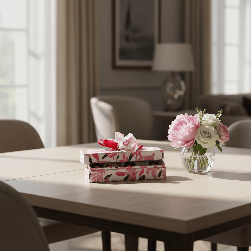 Spring box of 5 pralines 75g 5407008478322 The Belgian Chocolate Makers