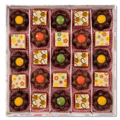 Spring pralines boxes 300g 5407008478346 The Belgian Chocolate Makers