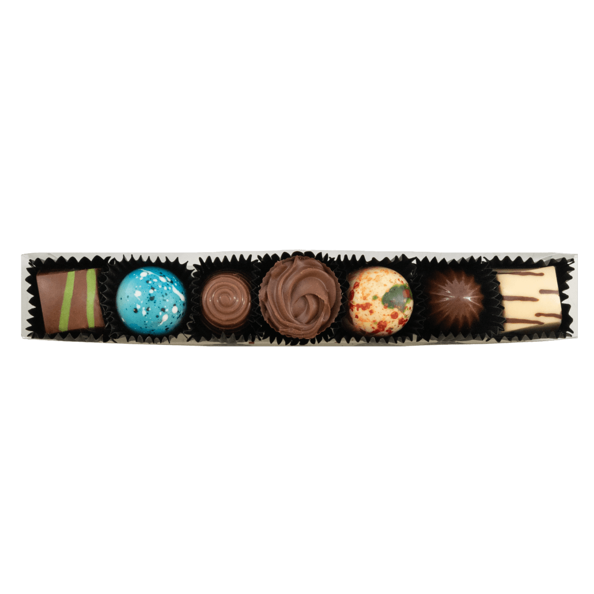 Stick of 7 mixed pralines 105g