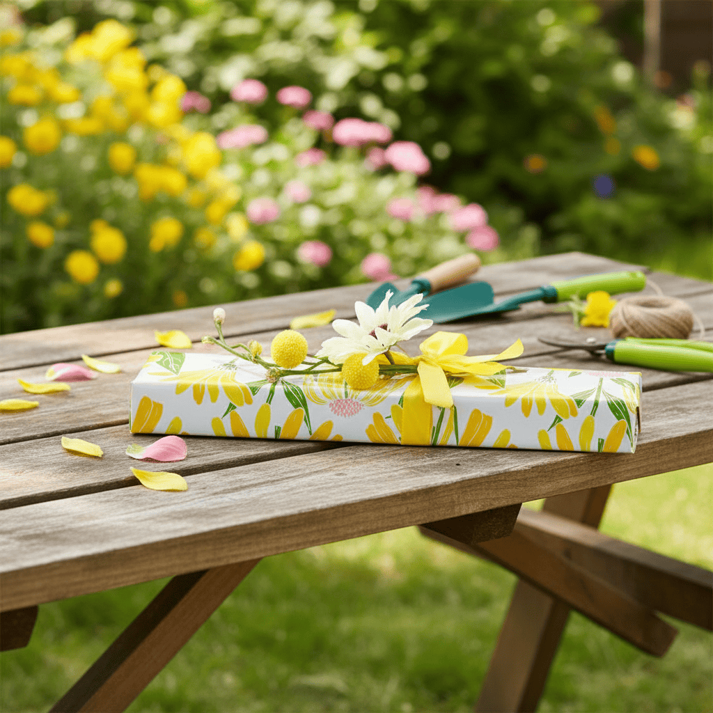 Sunny daisy box of assorted Belgian pralines 105g 5407008478360 The Belgian Chocolate Makers