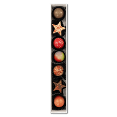 Sunny daisy box of assorted Belgian pralines 105g 5407008478360 The Belgian Chocolate Makers