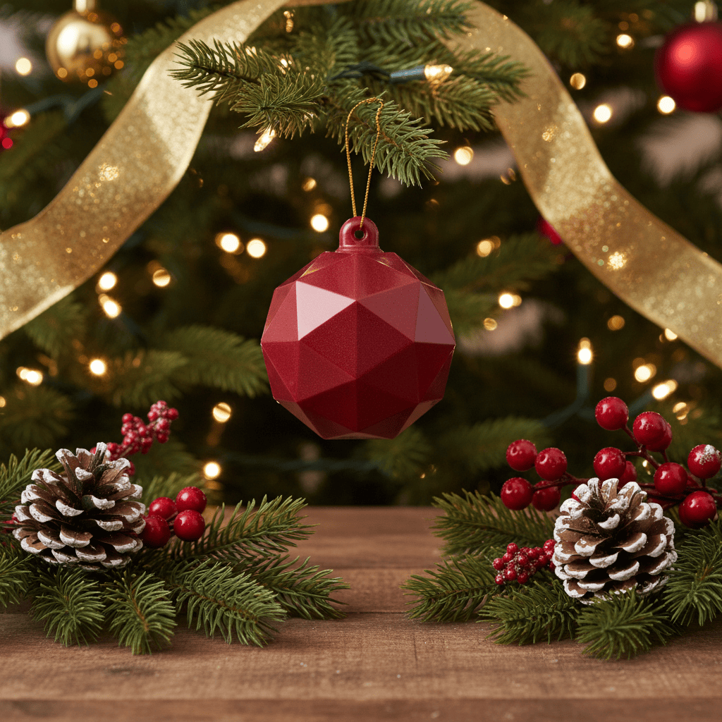 White and milk chocolate festive Christmas bowl 60g 5407008479480 The Belgian Chocolate Makers