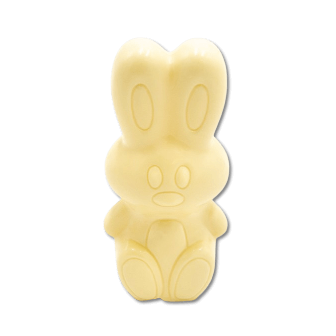 White chocolate Easter bunny 45g 5407008472115 The Belgian Chocolate Makers