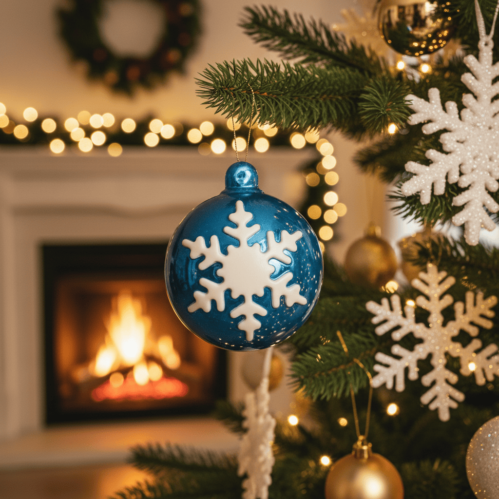 White chocolate festive Christmas bowl 60g 5407008479473 The Belgian Chocolate Makers