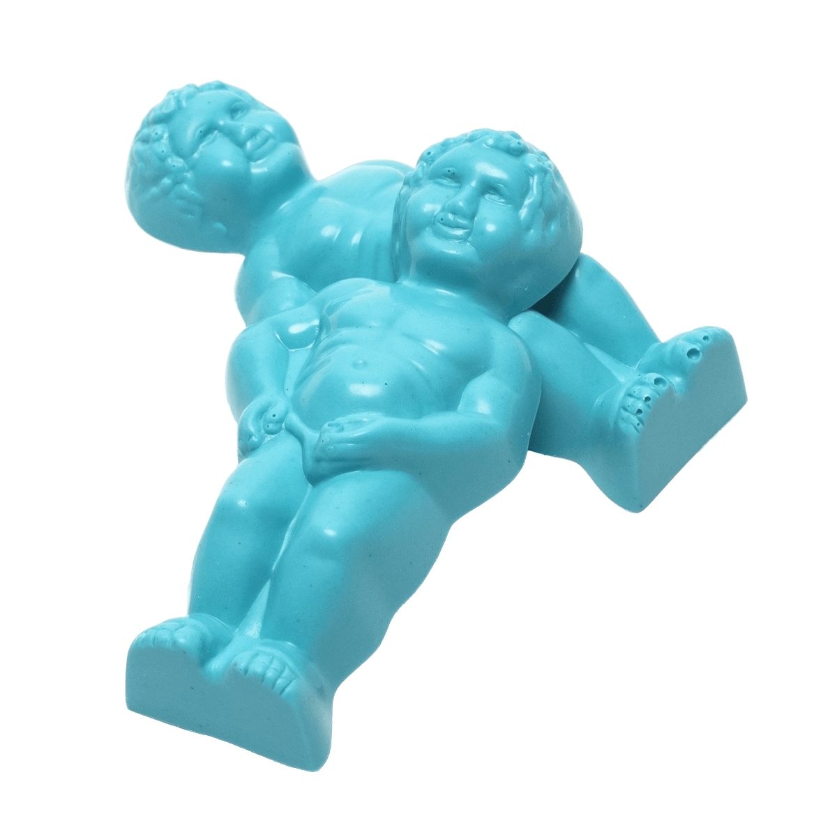 White chocolate Manneken Pis (blue) 2x20g 5407008476762 The Belgian Chocolate Makers