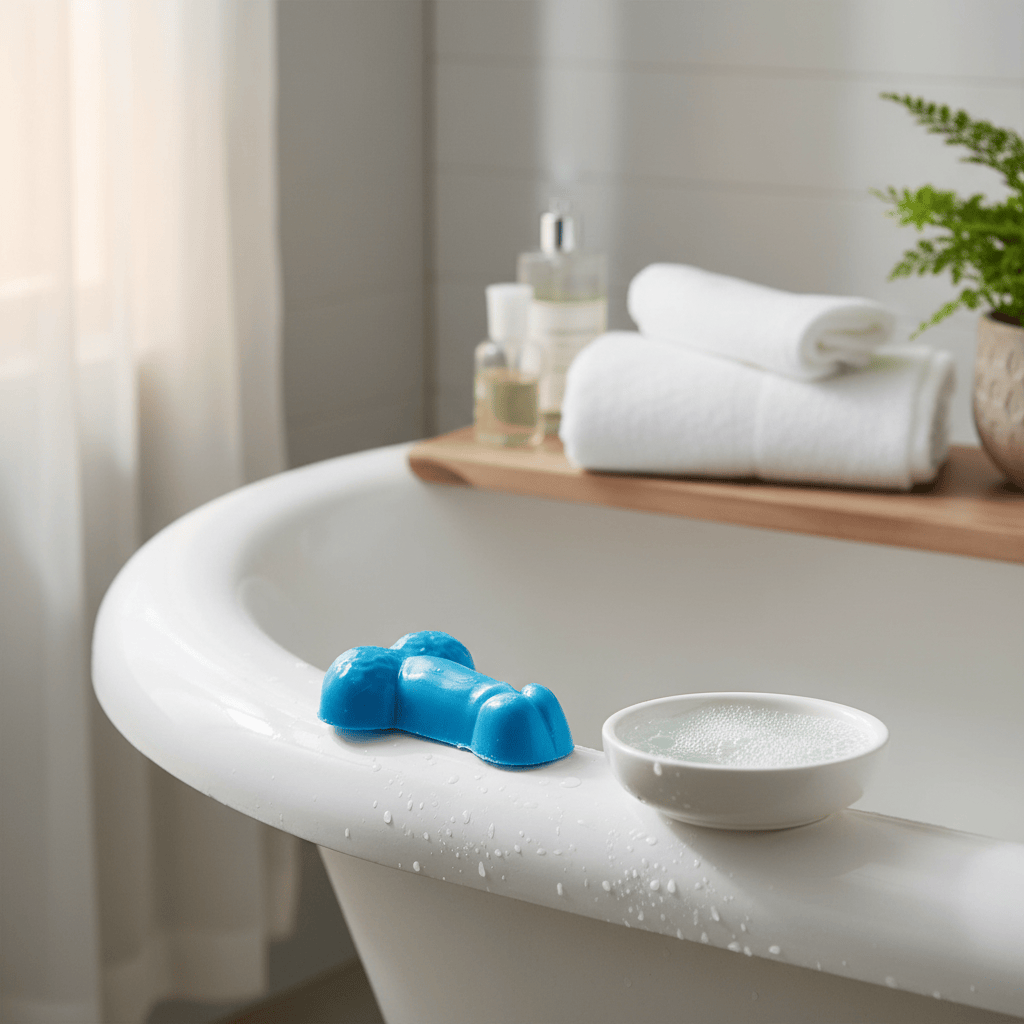 White chocolate naughty caramel treat 190g (blue) 5407008472818 The Belgian Chocolate Makers