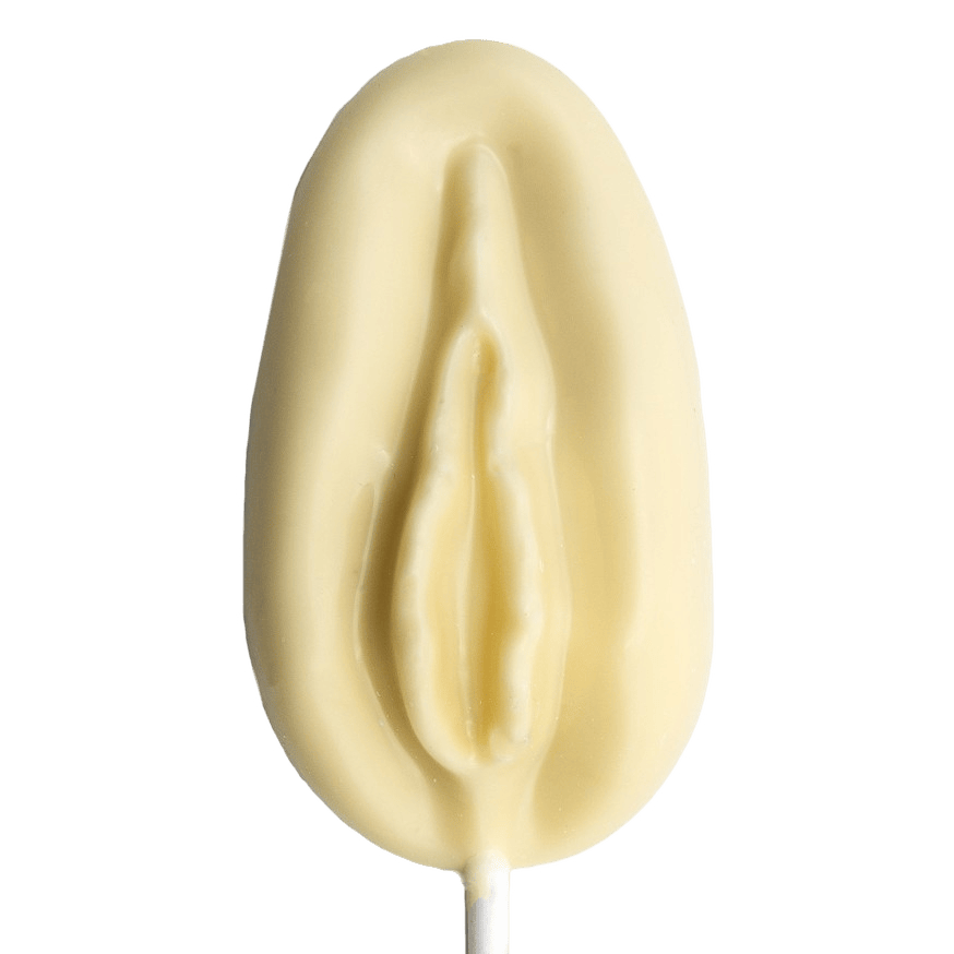 White chocolate playful female treat 30g - The Belgian Chocolate Makers